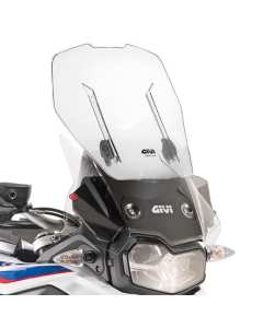 Givi AF5127B cupolino trasparente scorrevole Airflow per moto BMW 750 GS e F850GS.