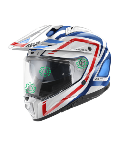 Ricambi per il casco moto integrale Givi 80.1 Apex e Carbon.
