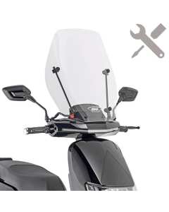 Givi A9400A kit attacchi parabrezza D1181ST su scooter Sunra Robo-S dal 2021