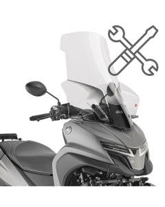 Givi D2176KIT kit attacchi Parabrezza 2176DTK per Tricity 125 dal 2025