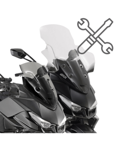 Givi D6128KIT kit attacchi per parabrezza 6128D e 6128DT Kymco VS 400