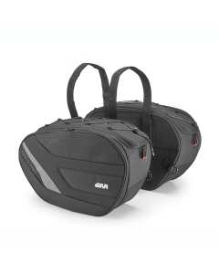 Givi EASY11 coppia borse laterali espandibili 18-25 litri.