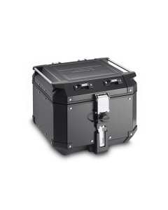 Kit bauletto Trekker Outback OBKN42B in alluminio nero per Ducati DesertX
