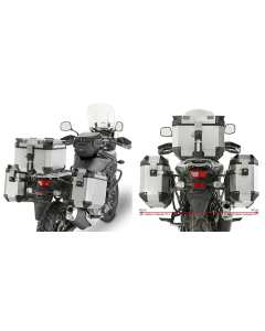 PL3112CAM telaietti porta valigie laterali Trekker Outback per Suzuki V-Strom 650 dal 2017
