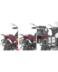 Givi PLOR8203MK telaietti porta valigie laterali Moto Guzzi V85 TT