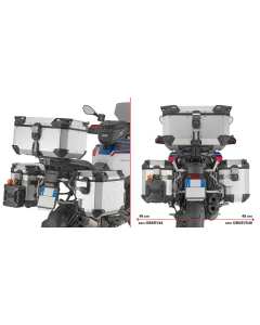 Givi PLOS5146CAMOX telaietti inox porta valigie laterali per Bmw R 1300 GS Adventure