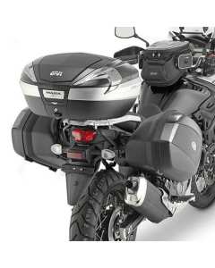 Givi PLX3112 telaietti porta valigie laterali V35 e V37 su Suzuki DL 650 V-Strom.