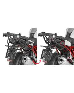 Givi PLXR5117 porta valigie laterali V35 o V37 su moto BMW R1250R dal 2019