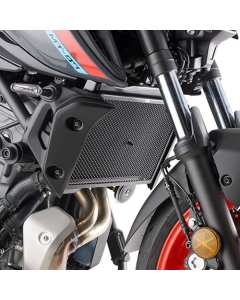 Yamaha MT-07 dal 2021 protezione radiatore in acciaio inox nero Givi PR2126 