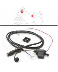 Givi S110 cavo di alimentazione da batteria a manubrio