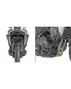 Givi TN1224 barre paramotore per Honda NX500 E-Clutch dal 2026.