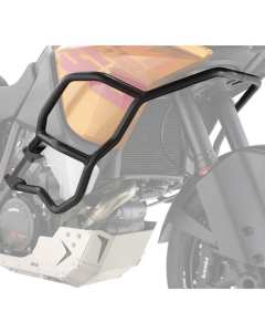 Givi TN7703 paramotore tubolare in acciaio nero per moto KTM 1050 Adventure dal 2015 e 1090 Adventure dal 2017