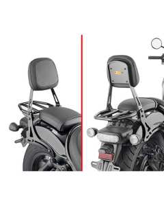 Givi TS1194B schienalino con portapacchino per moto Honda CMX 1100 Rebel