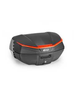 Givi V49 bauletto moto monokey. catadiottri rossi.