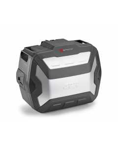 Givi XSPACE valigia laterale espandibile con cover silver XP01AAA.