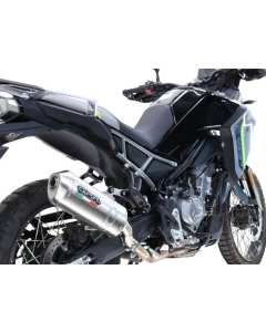 GPR CF.17.SAT Scarico Satinox per CFMoto 450MT 2024 e 2025 E5 Plus.