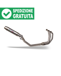 GPR E5.T.100.RACEDB.DE scarico completo Deeptone inox per Daytona 660.