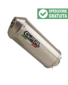 GPR SCOM.108.SAT scarico completo omologato Satinox per T-Max 500 dal 2001 al 2011