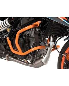 Hepco & Becker 5017671 00 06 barre paramotore arancioni per KTM 125 Duke dal 2024.