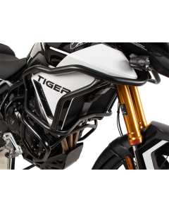 Hepco & Becker 5027658 00 01 barre protezioni superiori per Triumph Tiger 900 GT e Pro dal 2024.