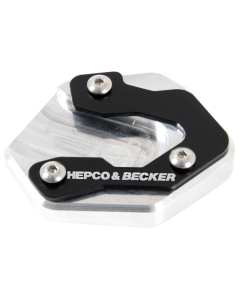 Hepco & Becker 42114584 00 91 estensione cavalletto laterale nero/argento per Yamaha MT-03 dal 2025.