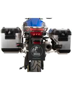 Hepco & Becker 6516537 00 22-00-40 valigie silver e telaietti per Bmw F800GS 2024.