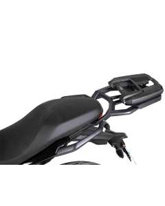 Hepco & Becker 6627690 01 01 piastra portapacchi Easyrack nera per Triumph Tiger Sport 800 dal 2025.