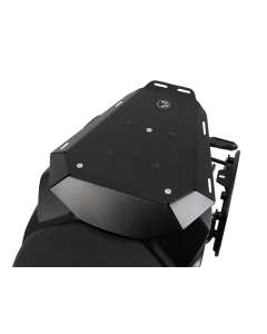 Hepco & Becker 6702562 00 01 piastra cover sella passeggero Sport Rack per Kawasaki Z650S.