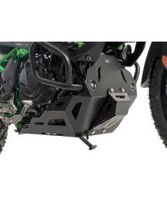 Hepco & Becker 8102558 00 01 paracoppa in alluminio nero per Kawasaki KLE 500 dal 2026.