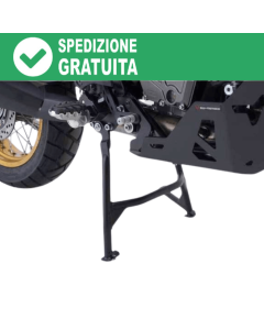 SW-Motech HPS.05.845.10000/B cavalletto,centrale acciaio verniciato a polvere nero per la moto Suzuki V-Strom 800DE.
