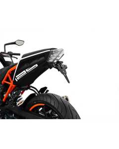 Ibex Zieger 10003108 portatarga Pro per la moto KTM 125 Duke