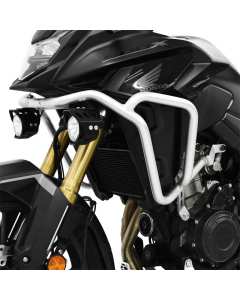 Zieger 10010450 barre paramotore silver per Honda CB 500 X.