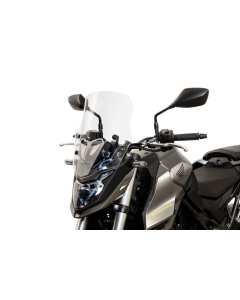 Isotta SC405 cupolino medio per honda CB750 Hornet trasparente.