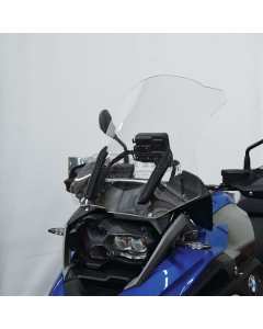 Cupolino alto Isotta SC1157 in colorazione trapsarente studiato per moto Bmw R1250GS