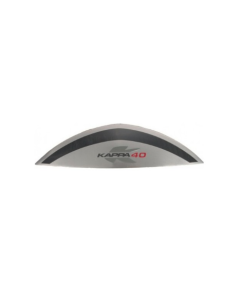 Kappa k625 placca in alluminio con logo in rilievo per valigia laterale K40