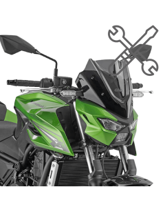 Attacchi per montaggio cupolino su Kawasaki Z650 S dal 2026 Kappa A4138AK