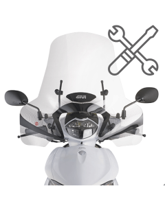 Attacchi parabrezza per Sym BWT 125 E5+ Kappa A7074AK.