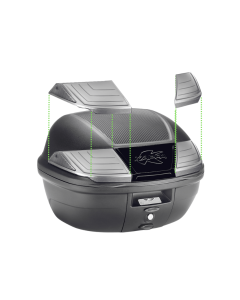 Kappa K401TVGR catadiottri trasparenti K400 Tech K400NT2.