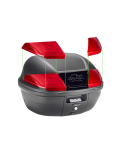 Kappa K401VGR catadiottri rossi K400N2.