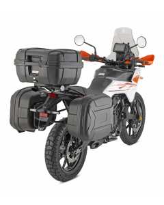 Telaietti porta valigie laterali monokey per KTM 390 Adventure X dal 2025 Kappa KLO7718MK.