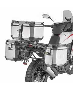 Telaietti porta valigie laterali K'Voyager per Moto Morini X-Cape 700 dal 2025 Kappa KLO9352CAM.