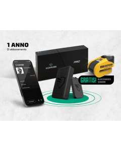 KOMOBI PRO Localizzatore GPS Antifurto e Telemetria per Moto.