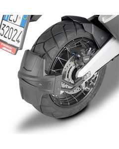 Kappa Moto KRM02 paraspruzzi in ABS nero per moto
