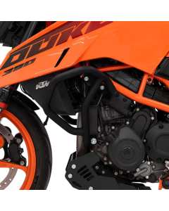 Zieger 10010928 barre paramotore nere per la moto KTM 390 Duke 2024.