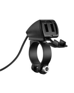 Optiline 91812 doppia presa USB per moto impermeabile IP66.
