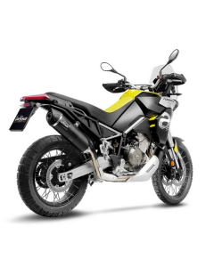 LeoVince 14402EBU terminale LV One Evo Black Edition per Aprilia Tuareg 660 non omologato.