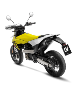 LeoVince 14469EB LV One Evo Black Edition Silenziatore Omologato per HUSQVARNA 701 SUPERMOTO dal 2025.