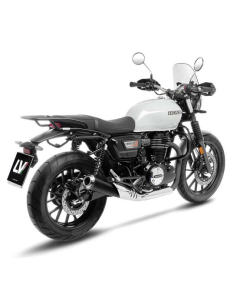 LeoVince 15011B terminale Classic Racer Black Edition per Honda GB 350 S.