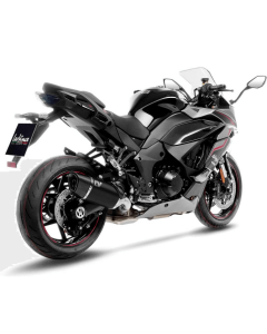 LeoVince 15602B terminale LV-14 R Black Edition omologato Kawasaki Ninja 1000 SX / Tourer dal 2025.