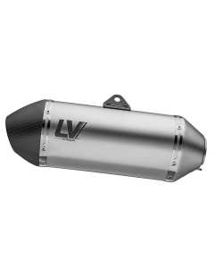 LeoVince 15643T Terminale di Scarico Omologato LV-14 Titanium per Voge Valico 800 DSX Rally.